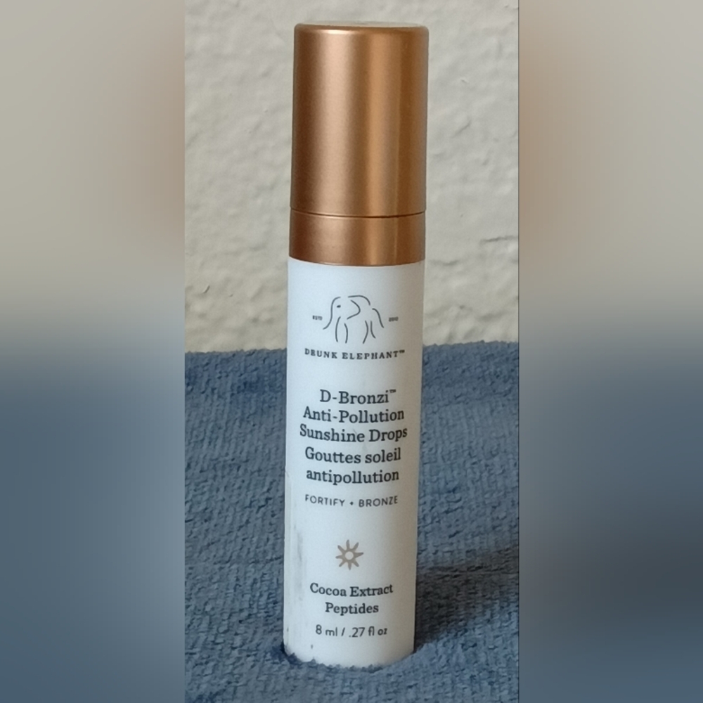 Drunk Elephant D-Bronzi Anti-Pollution Sunshine Drops .27 Fl.Oz. / 8 ml Deluxe
